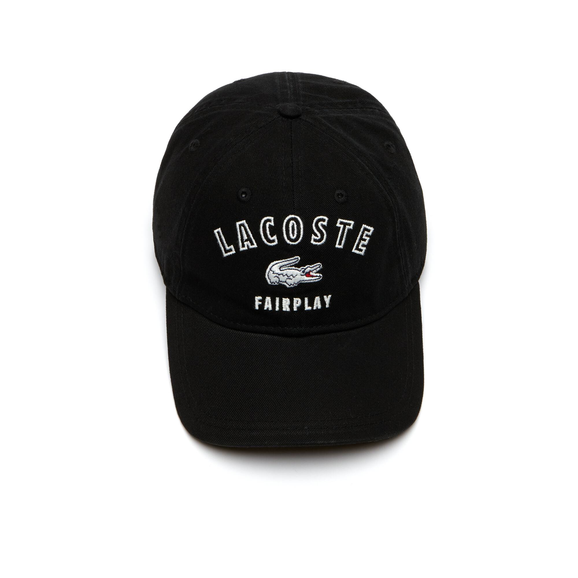 Men's Lacoste Fairplay Cotton Gabardine Cap