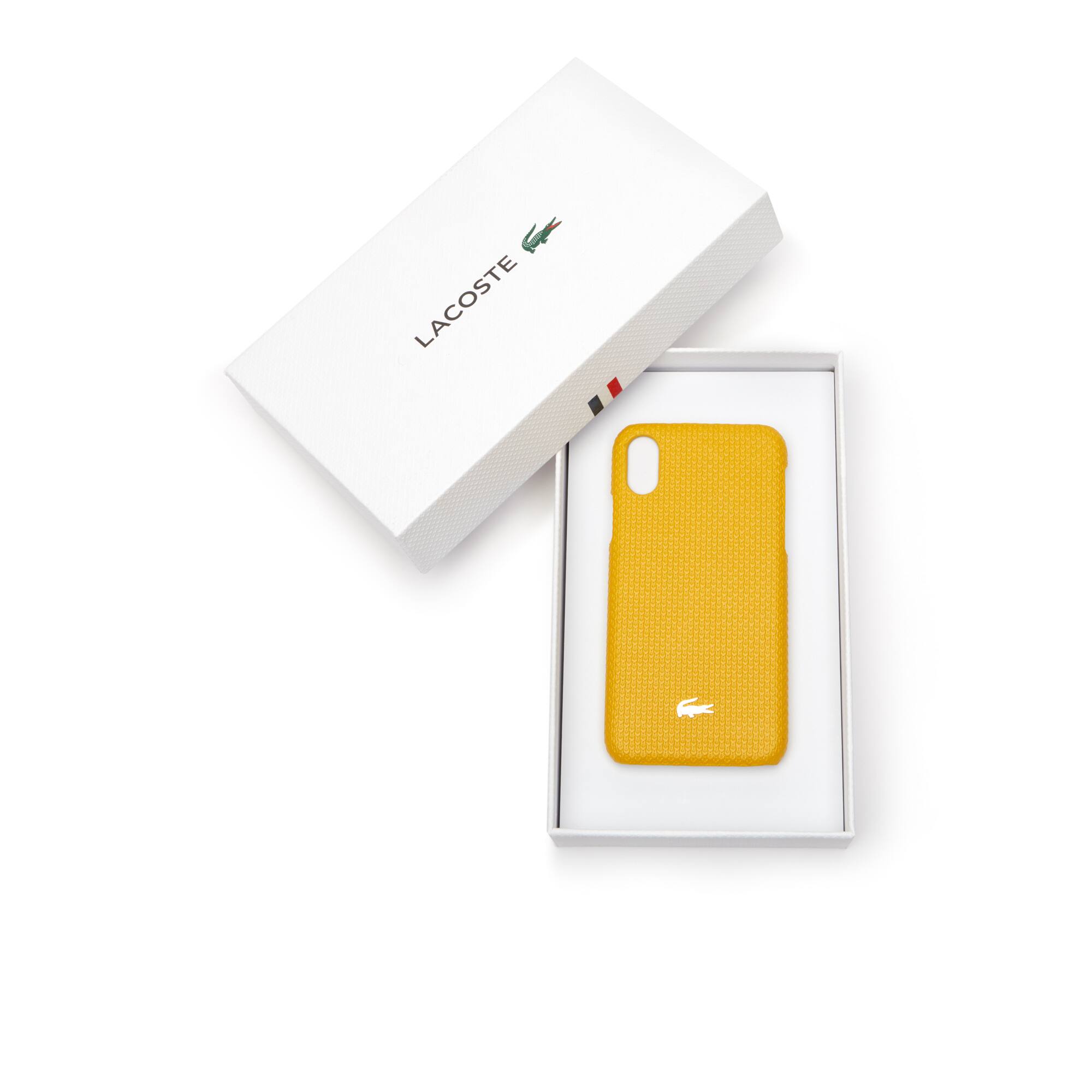 Women's Chantaco Piqué Leather iPhone X Shell