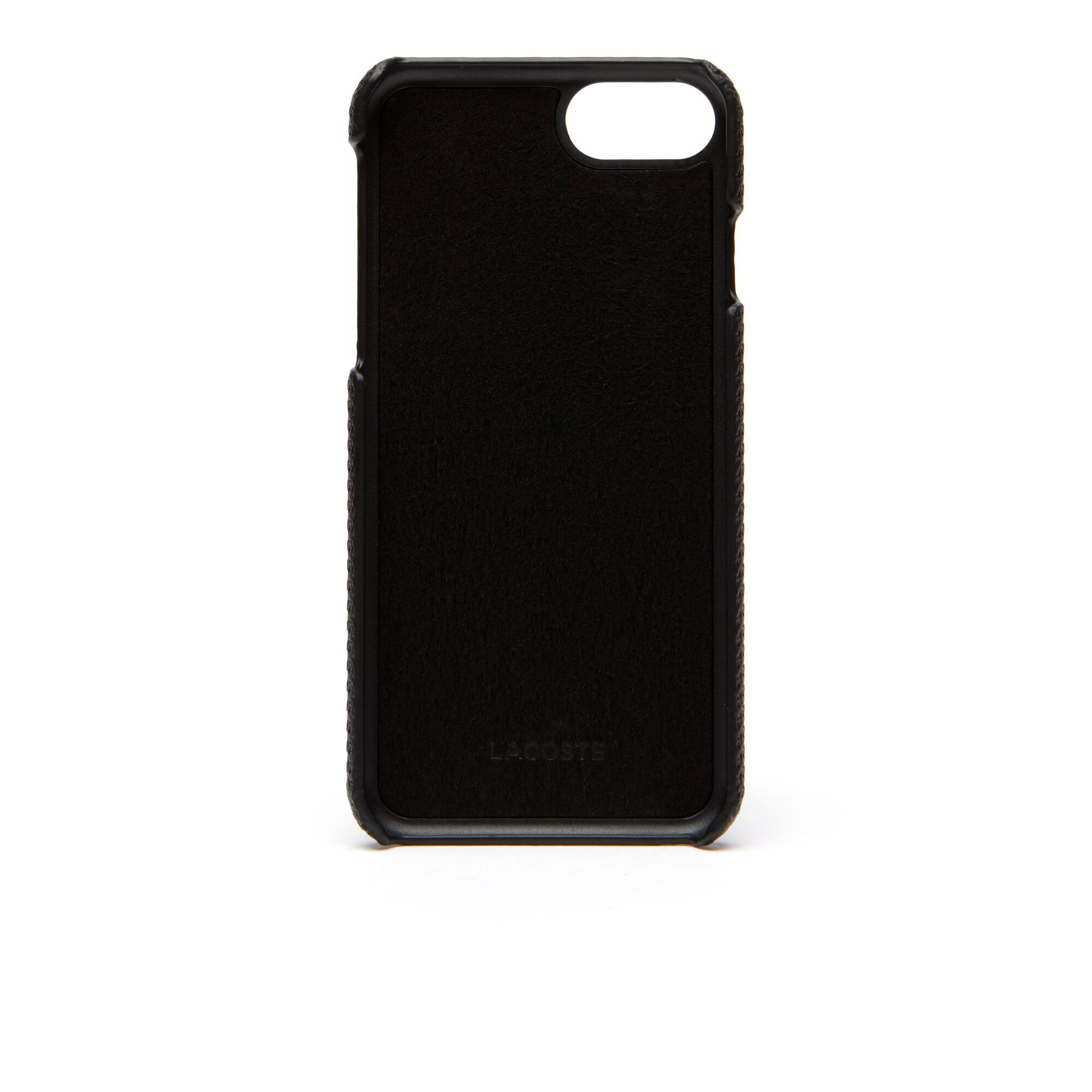 Men's Chantaco Matte Piqué Leather iPhone 8 Shell