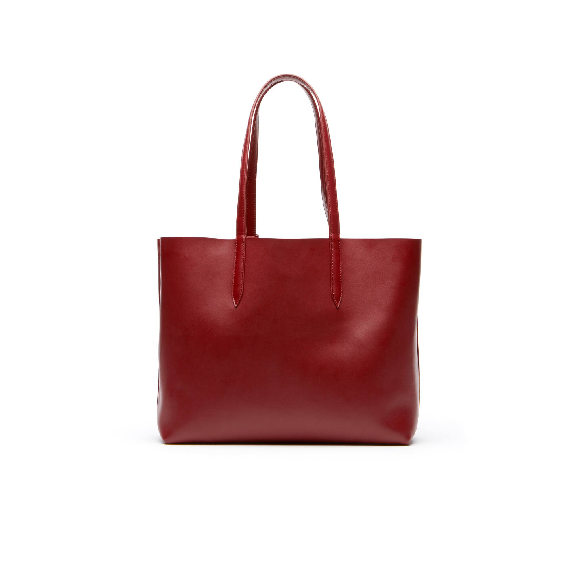 Women's Anna Reversible Matte And Iridescent Leather Tote