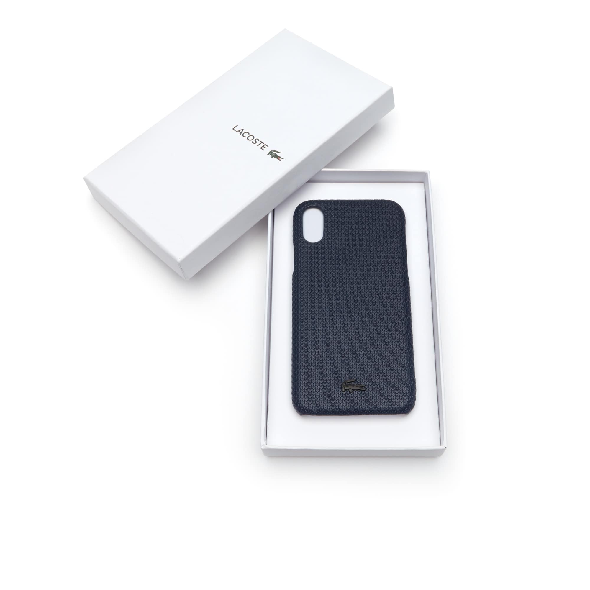 Men's Chantaco Matte Piqué Leather iPhone X Shell