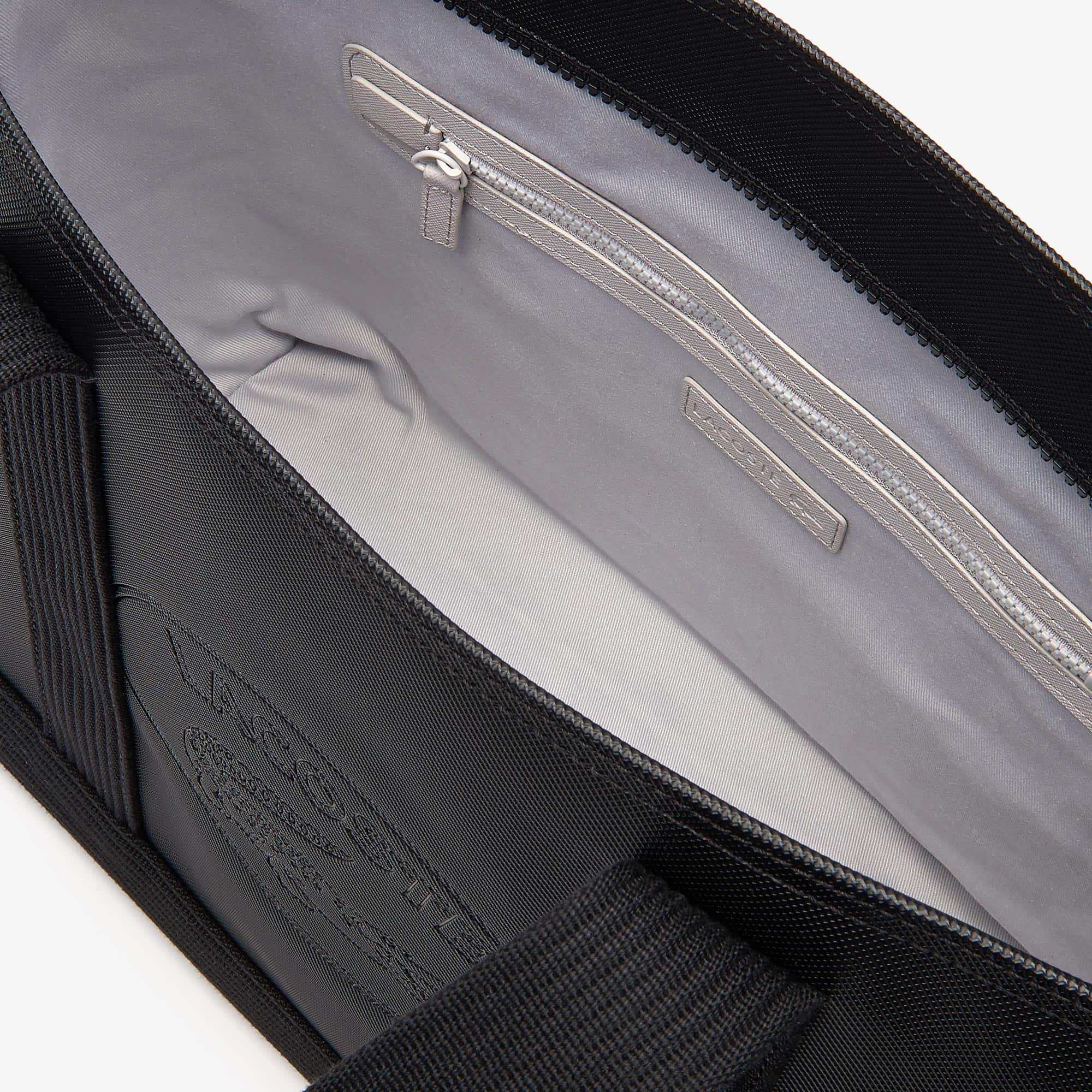 Women's Classic Coated Piqué Canvas Zip Tote Bag