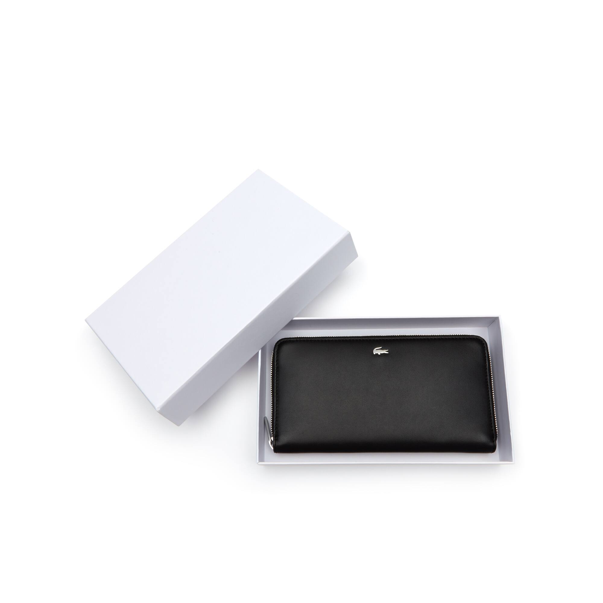 Men's Fitzgerald Zip Colorblock Leather 6 Card Wallet