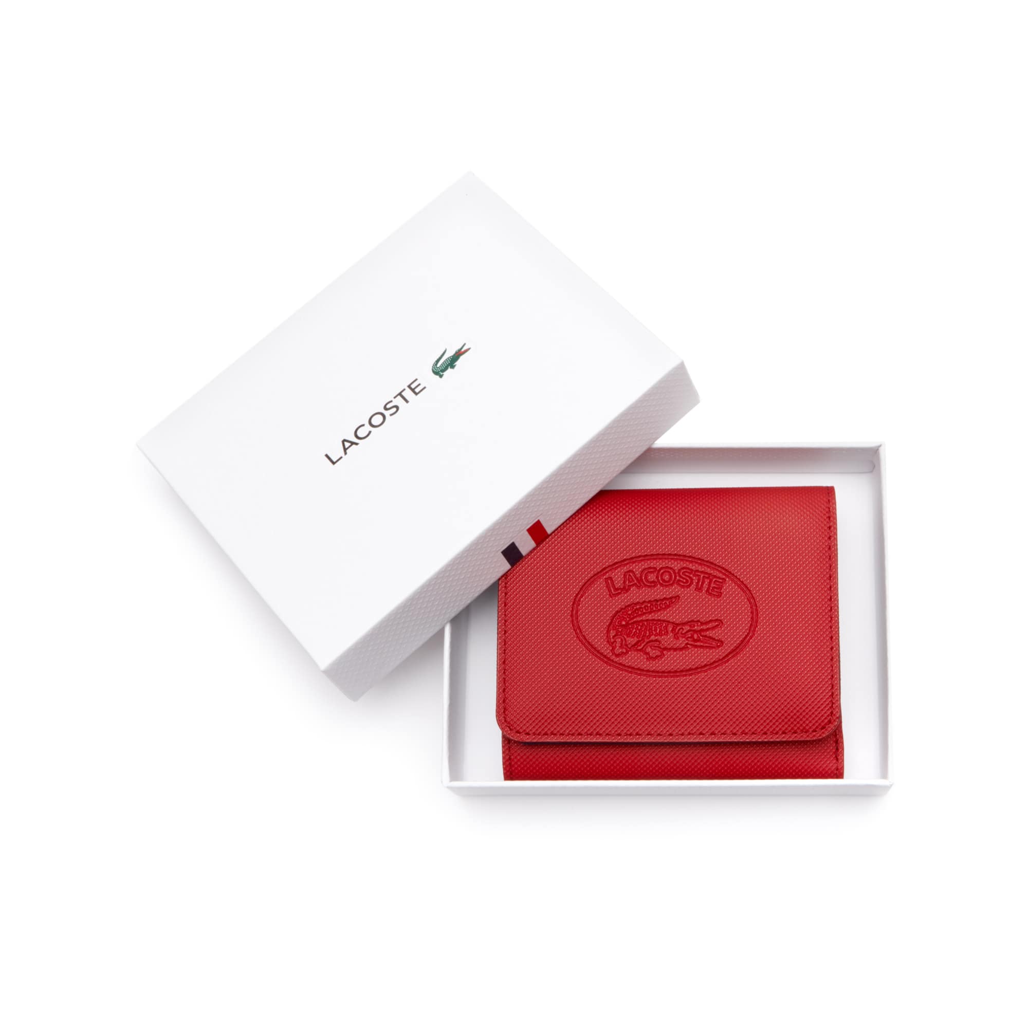 Women's Classic Colorblock Piqué Canvas 6 Card Wallet