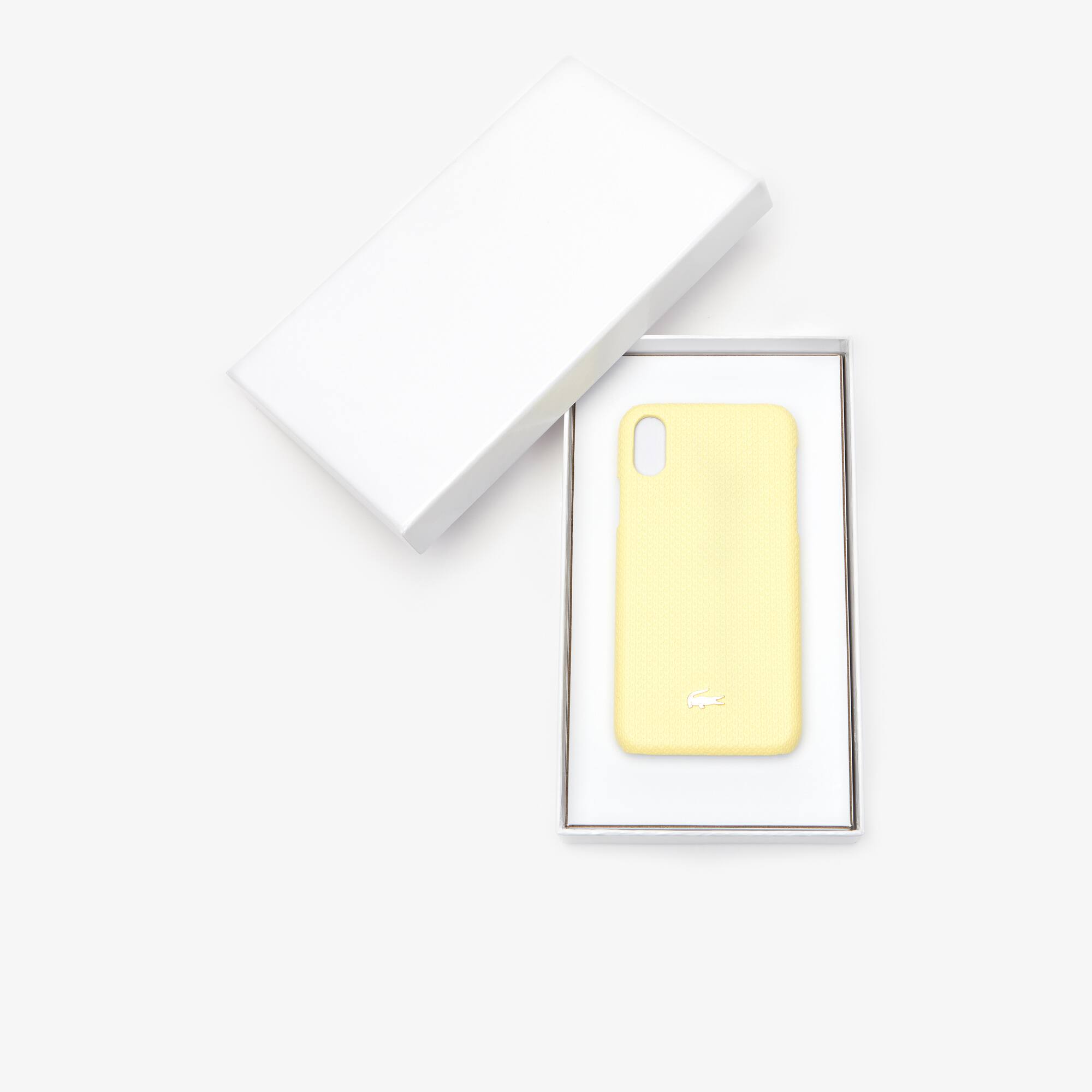 Women's Chantaco Piqué Leather iPhone X Shell
