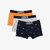Navy Blauw / Wit / Gevlamd Grijs / Oranje