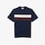 Navy Blauw / Wit / Bruin