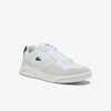 White & Dark Green