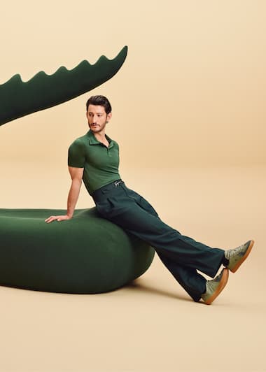 PIERRE NINEY & THE LACOSTE POLO — THE LIVING EMBLEM