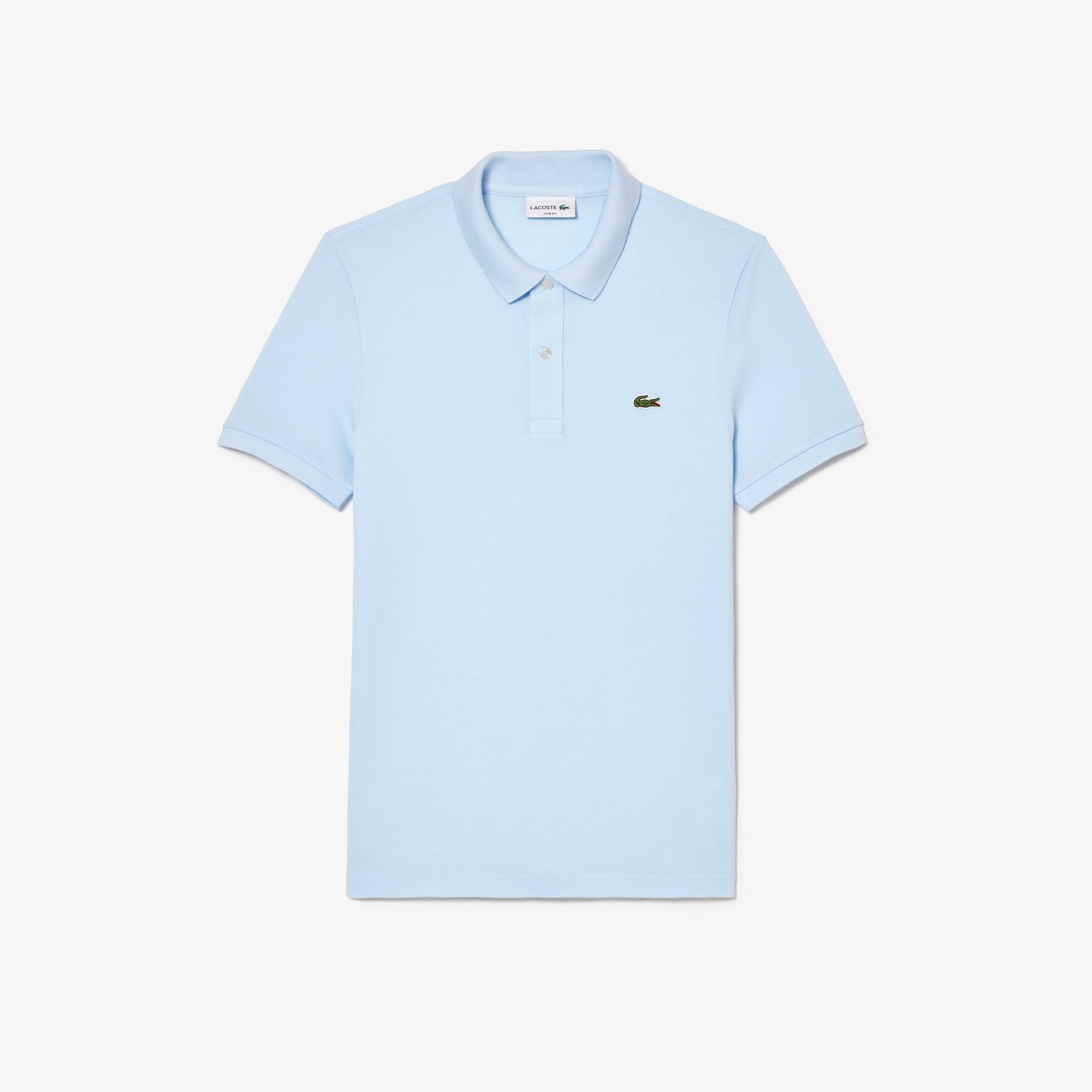 Slim Fit Lacoste-Polo aus Petit Piqué