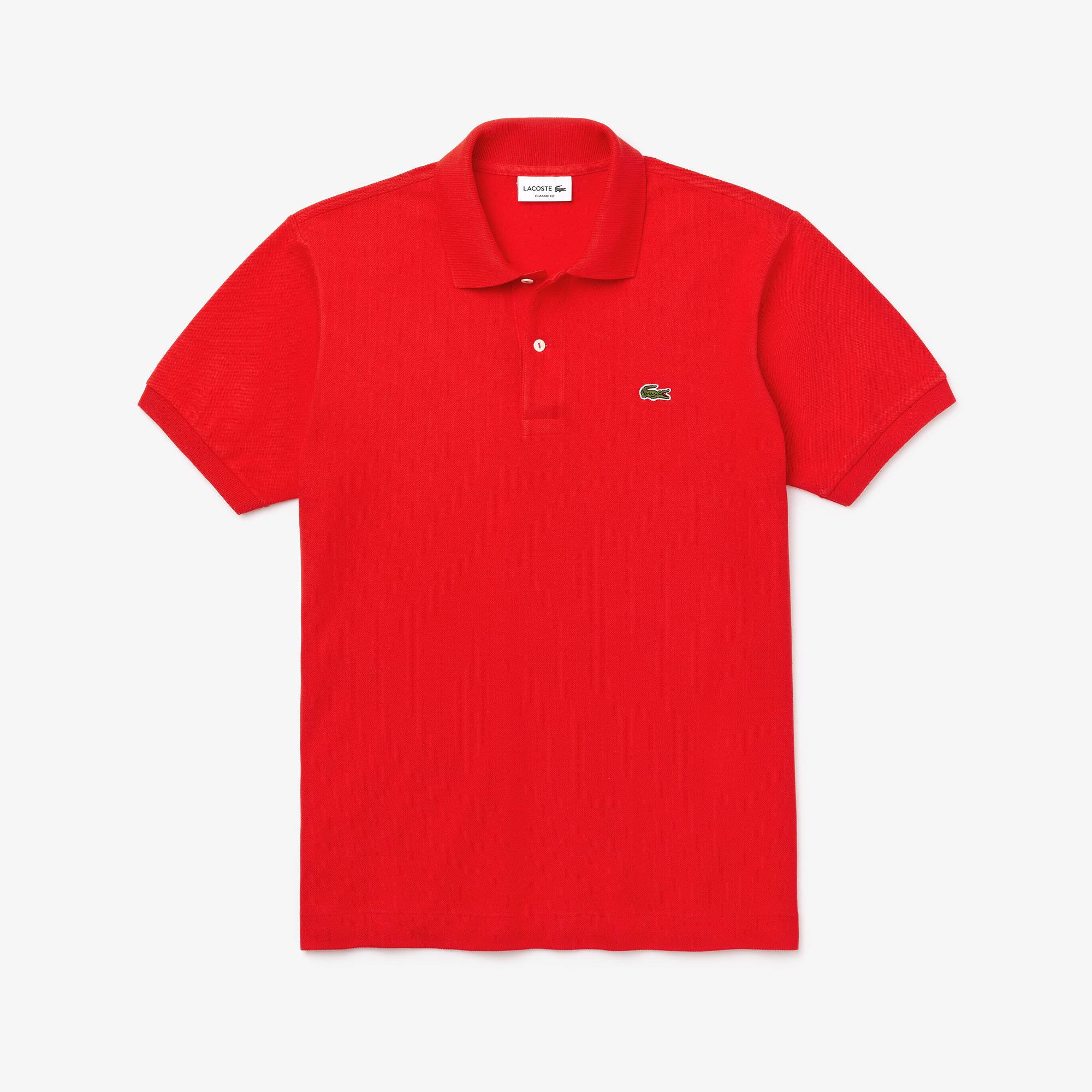 Polo Lacoste L.12.12 de corte clasico de pequeno piqué