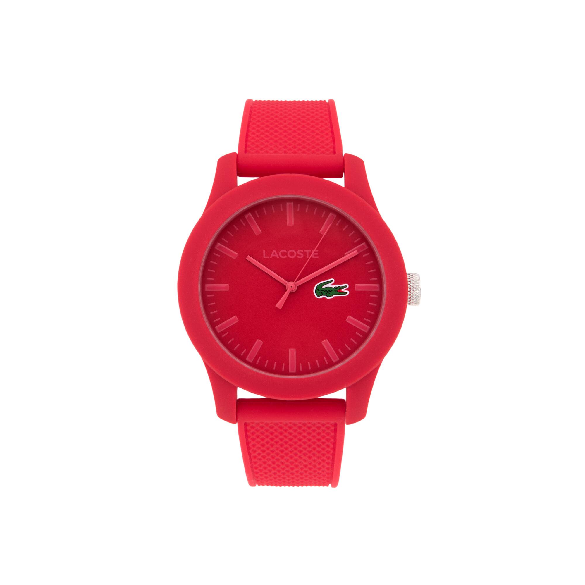 Relógio LACOSTE.12.12 com bracelete de silicone Relógio LACOSTE.12.12 com bracelete de silicone