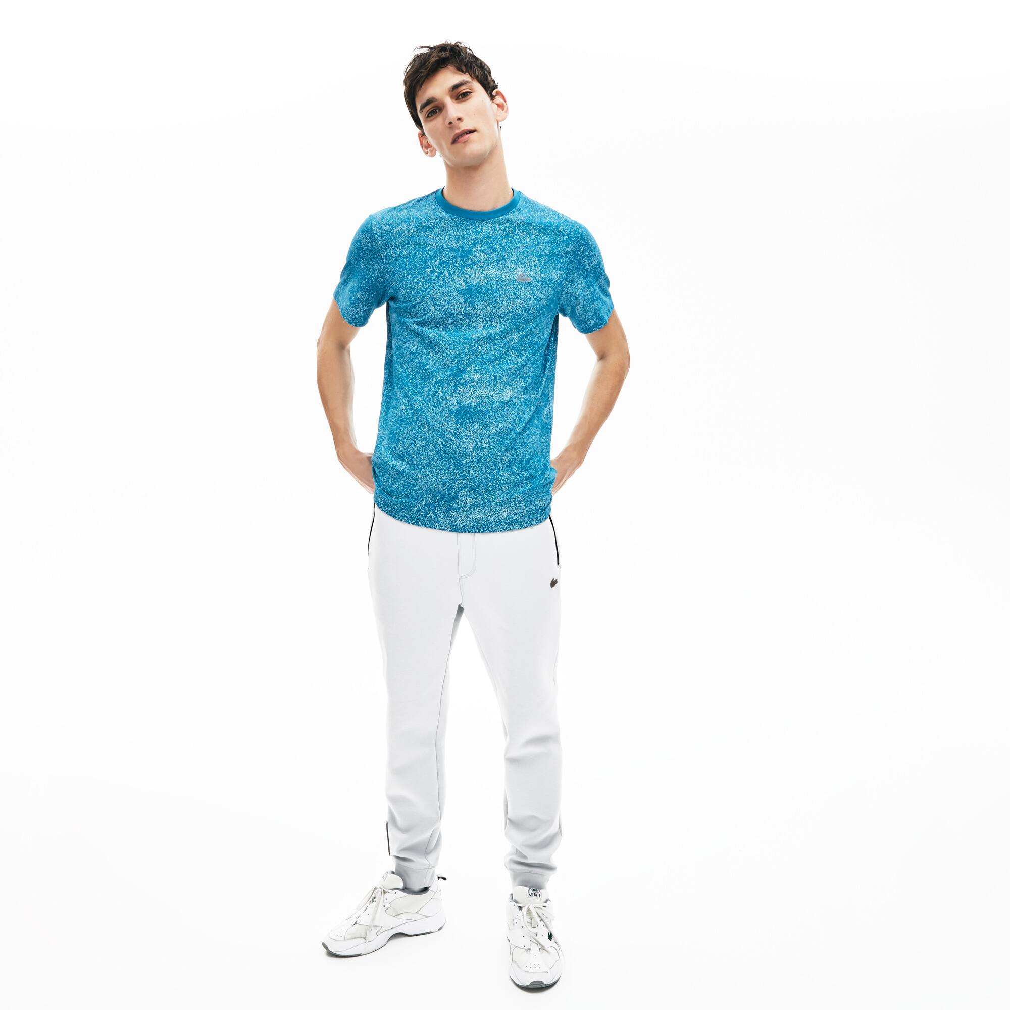lacoste light blue t shirt