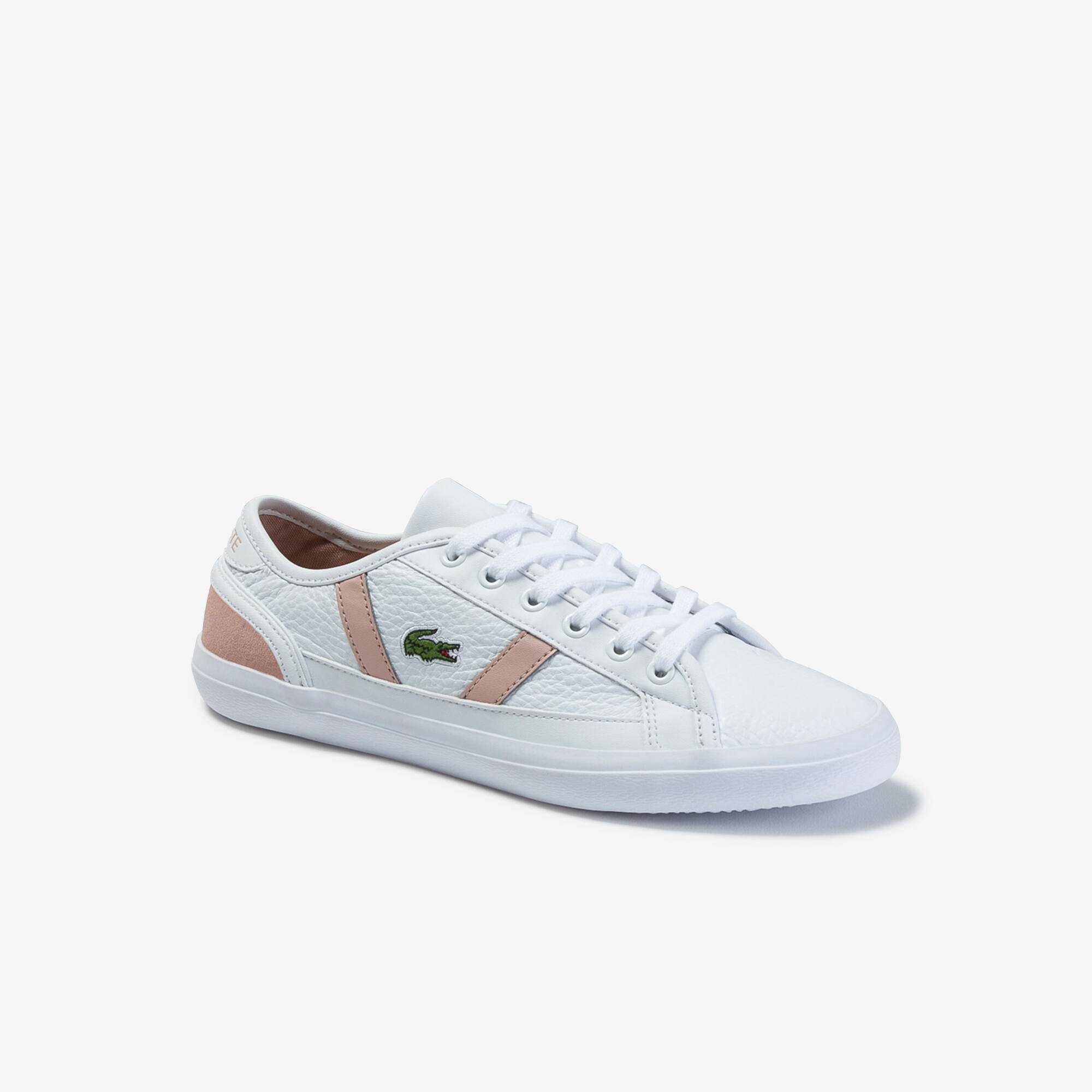 leather trainers womens