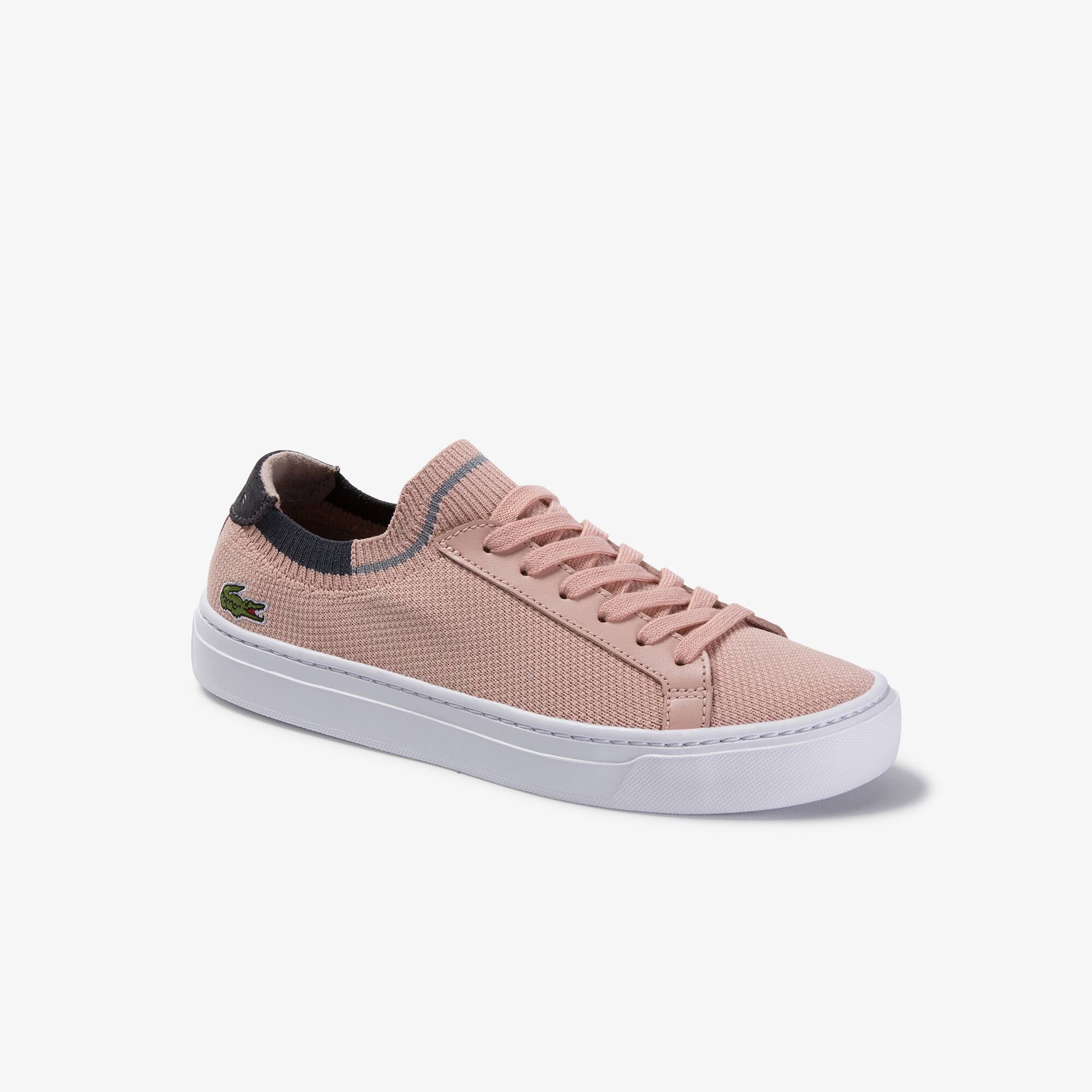lacoste shoes women pink