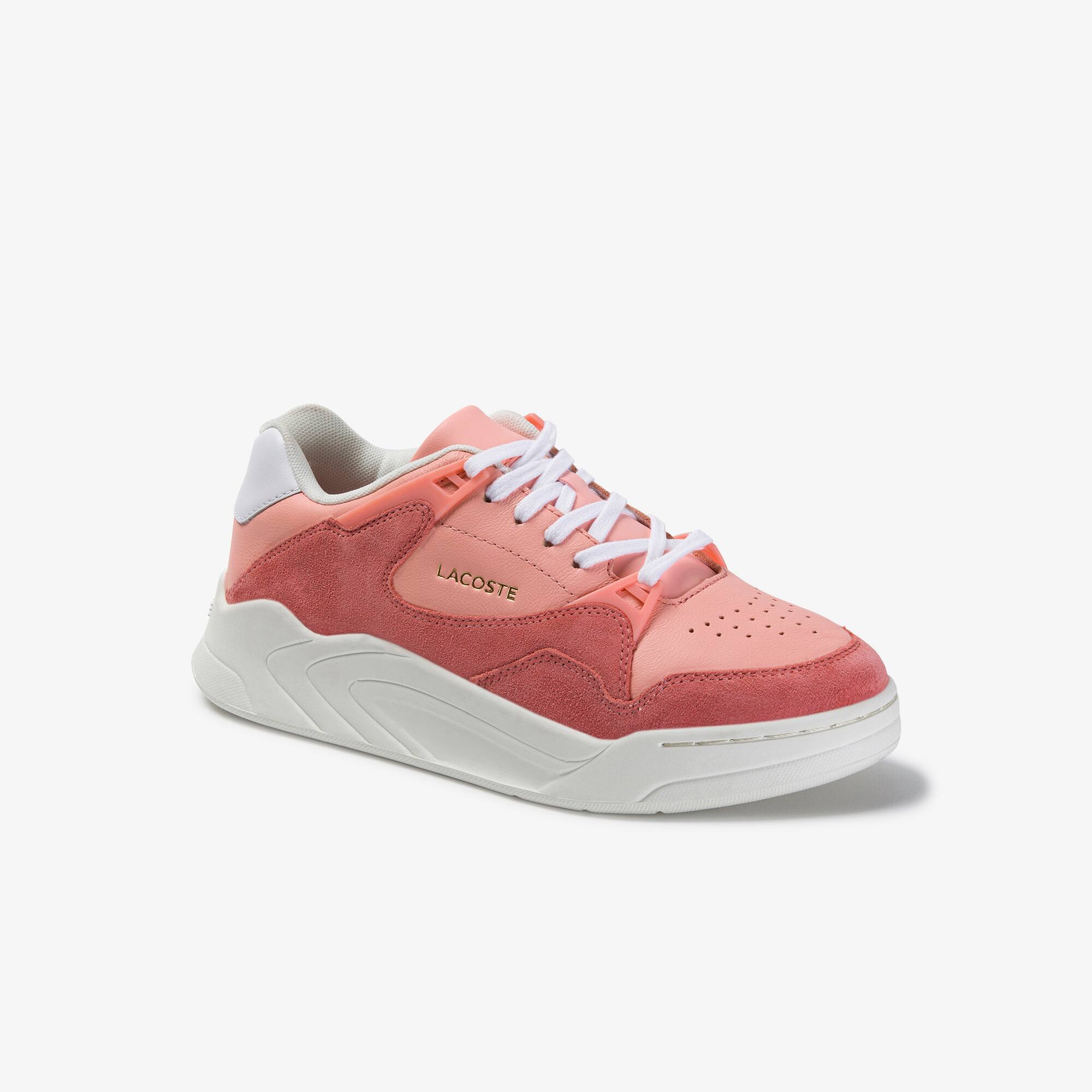 lacoste shoes women pink