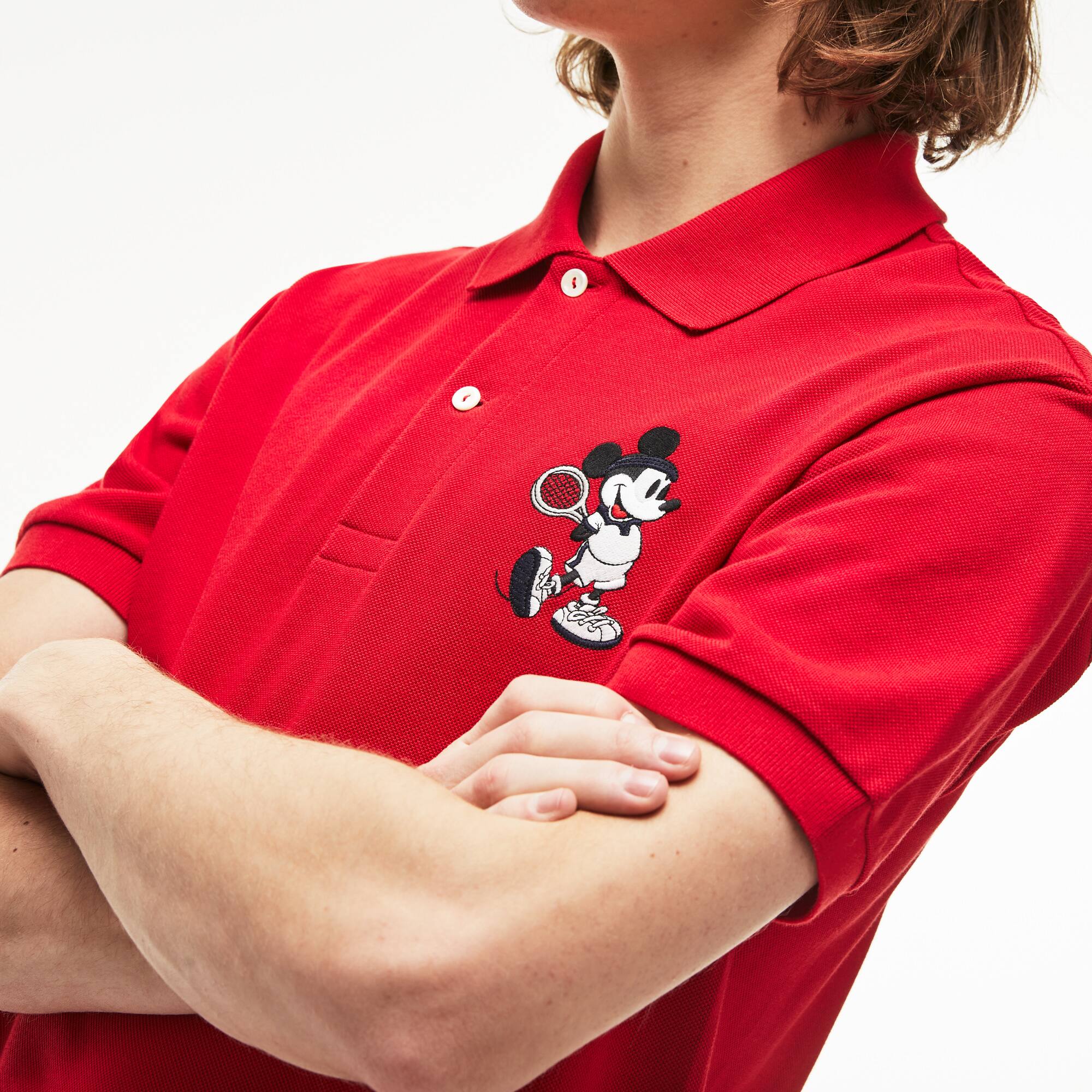 lacoste disney polo shirt
