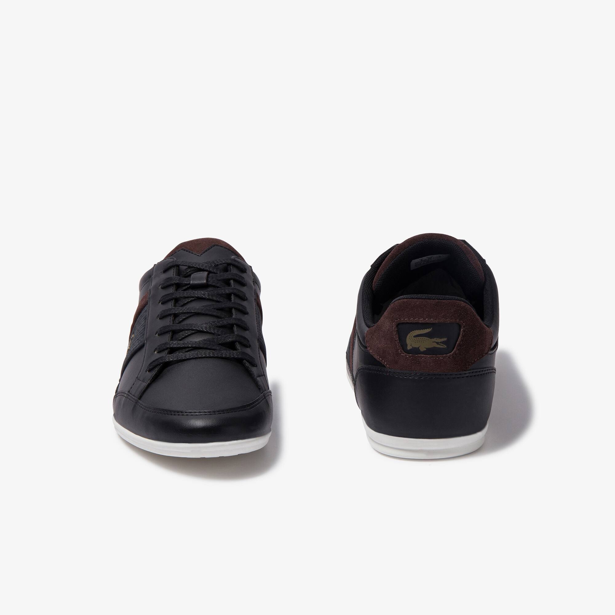 men's chaymon synthetic and leather trainers