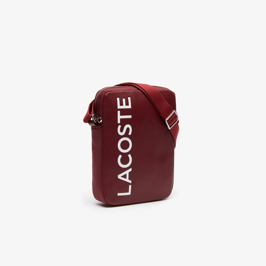 Lacoste Men's Leather Cross Body Bag