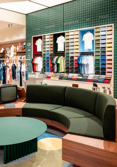 Neuer Lacoste Store in Nizza