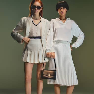 Hinter den Kulissen der Lacoste Damenkollektion Herbst-Winter 2025