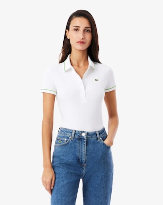 Slim Fit-Polohemd L.12.D mit Einfassung