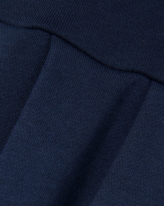 Kleid aus Fleece mit langen &Auml;rmeln
