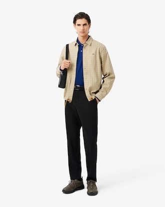 Classic Fit-Polohemd L.12.12 mit langen Ärmeln