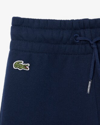 Trainingshose aus Fleece mit ausgestellten Beinen