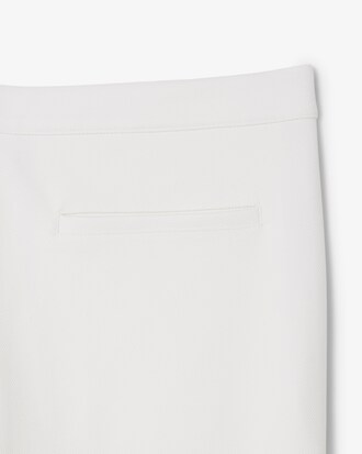 Trainingshose aus Twill mit Falten