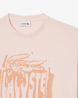 T-Shirt aus Baumwolle mit Druck
