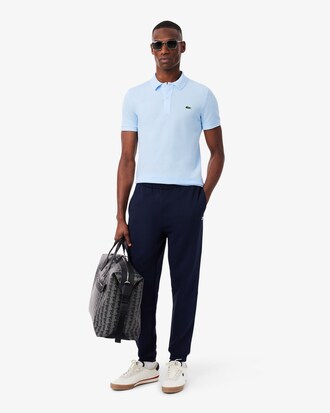 Slim Fit-Polohemd L.12.12 aus Piqu&eacute;