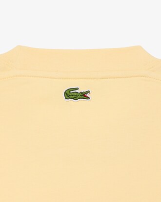 T-Shirt aus Baumwolle mit Signatur-Print