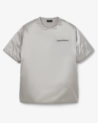 Glänzendes und gefüttertes T-Shirt Runway
