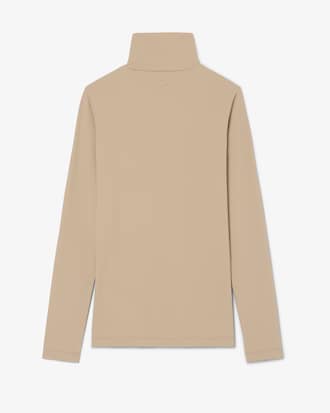 Lacoste x Wang Yibo Stretch-T-Shirt mit hohem Kragen