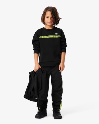 Sport-Sweatshirt mit Kontraststreifen