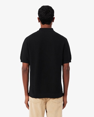 Classic Fit-Polohemd aus Strick