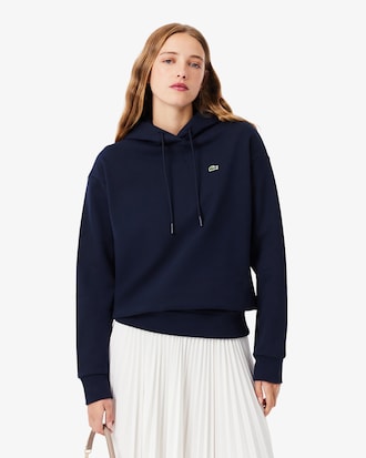 &Uuml;bergro&szlig;er Hoodie aus Fleece