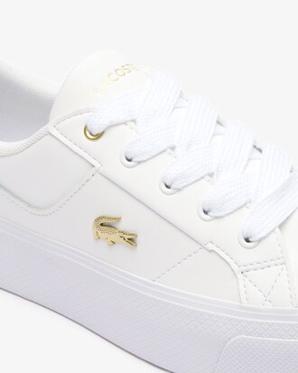 Damen-Sneakers Ziane Platform aus Leder