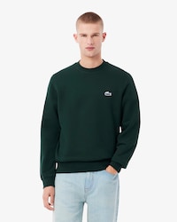 Sweatshirt aus Fleece mit Krokodil und Landschaftsmotiv