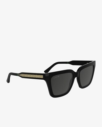 Rechteckige Brille mit Monogramm