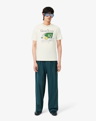 Runway T-Shirt mit Tennis-Druck