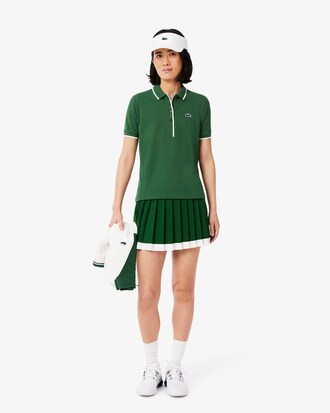 Tennis-Polohemd mit temperaturregulierender Technologie, Regular Fit