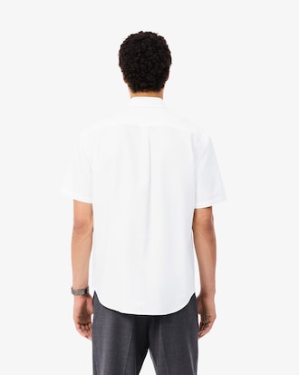 Regular Fit Short-Sleeved Oxford Shirt