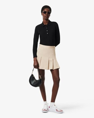 Slim Fit-Polohemd L.12.D aus dehnbarem Mini Piqu&eacute;