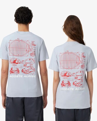 T-Shirt mit Grafik Lacoste x Alpine