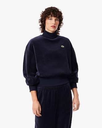 &Uuml;bergro&szlig;es Sweatshirt Archiv Edition aus Samt