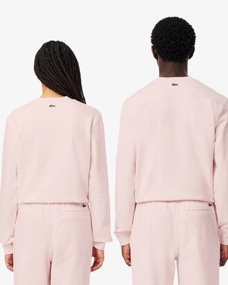 Sweatshirt aus Fleece mit Print