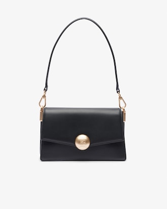 Ledertasche Tennis Bliss mit Klappverschluss