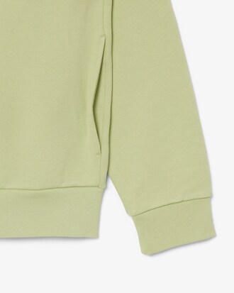 Hoodie mit Rei&szlig;verschluss und Colorblock-Design